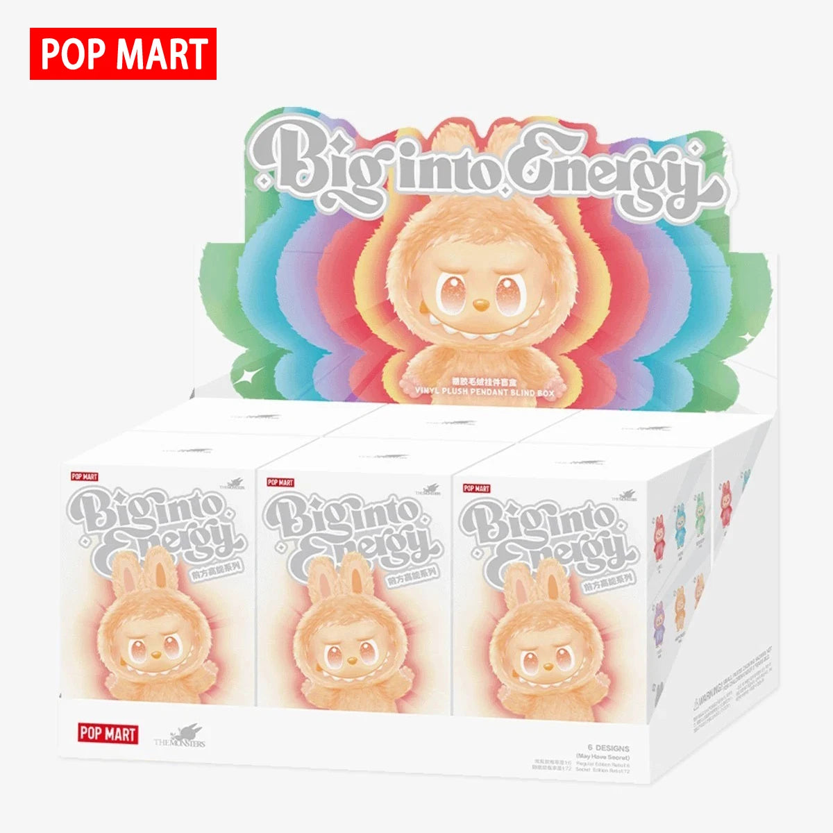 THE MONSTERS Labubu Doll Mystery Box, 100% genuine - Macaron color, It's the perfect gift for children, family and frict Gift