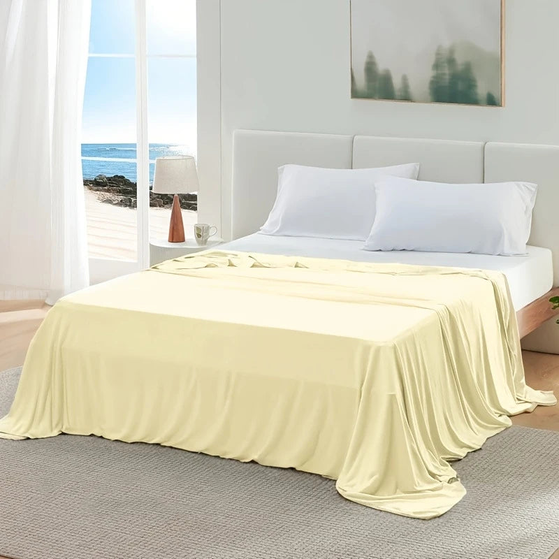 Summer Bed Blanket Ice Silk Cooling Blanket Air Conditioning Quilt Skin-friendly Light And Thin Breathable Quilt For Home Office