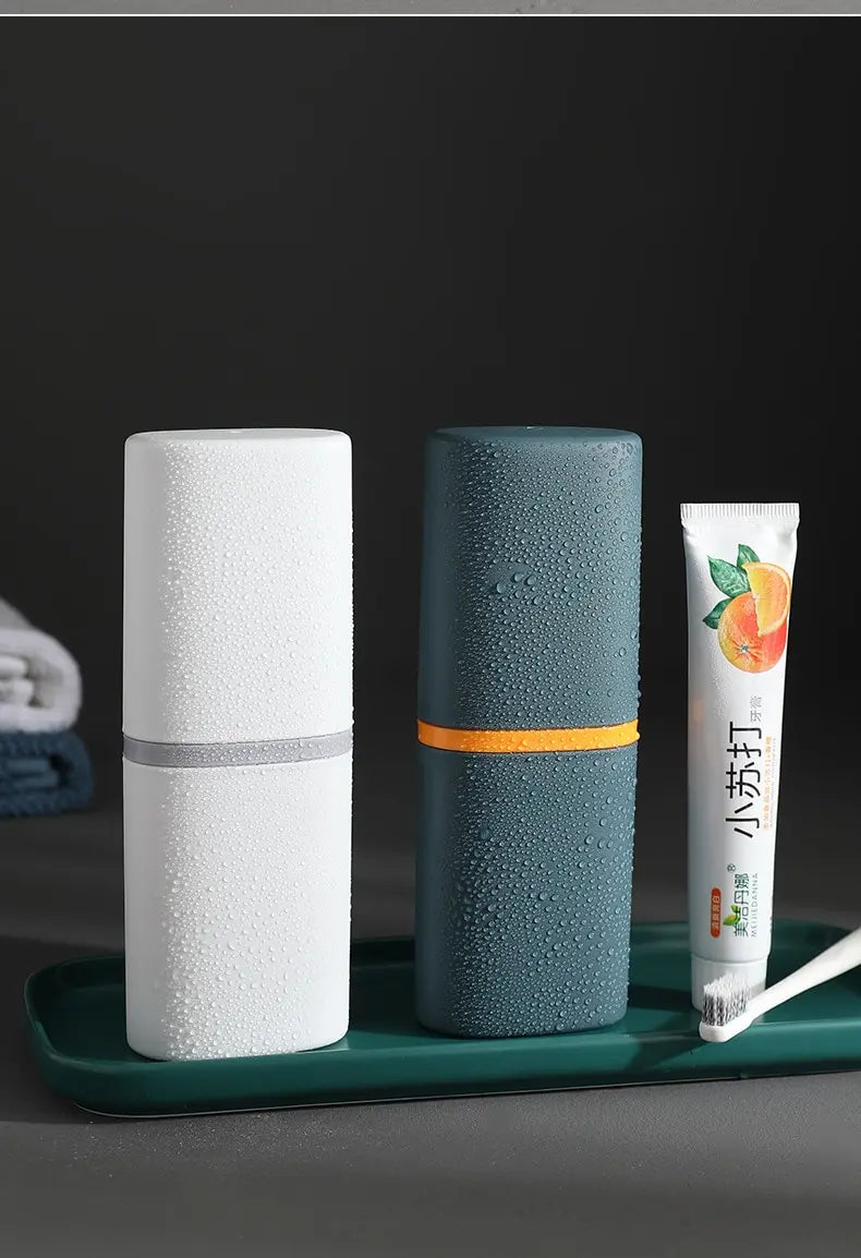 1pc Toothbrush Travel Case Travel Toothbrush Holder Case Portable Travel Toothbrush Case For Traveling Camping Business Trip