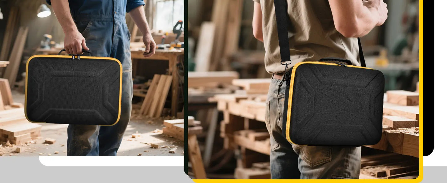 Case for DEWALT 20V MAX XR Jig Saw DCS334B, Jigsaw Power Tool Storage Bag for Skill Saw Blade, Battery and Charger Accessories