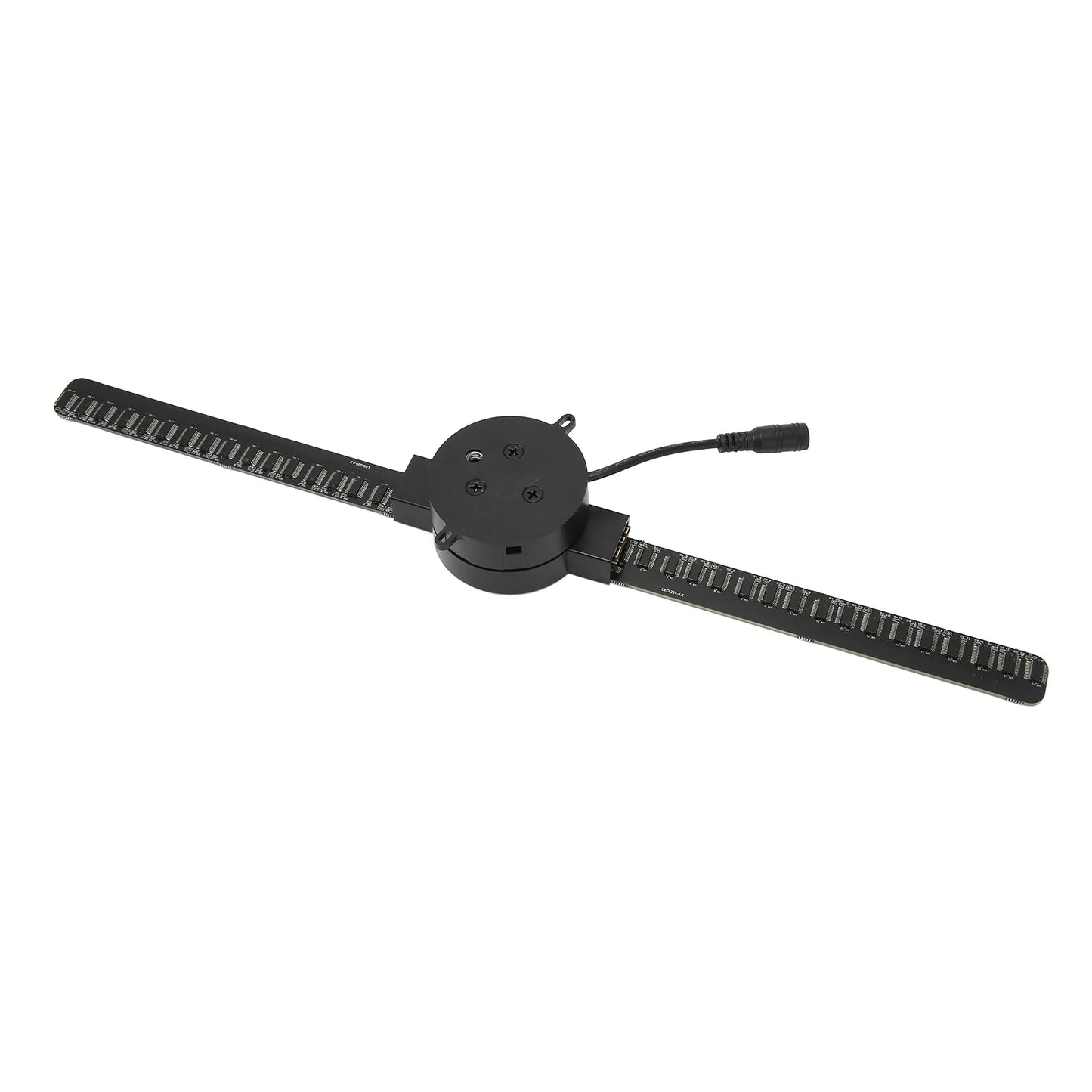 3D Hologram Fan 2 Blades 176 Degree 16.5inch 2000x224 WiFi 3D Projector with 224 LED Light Beads for Business Store Advertising