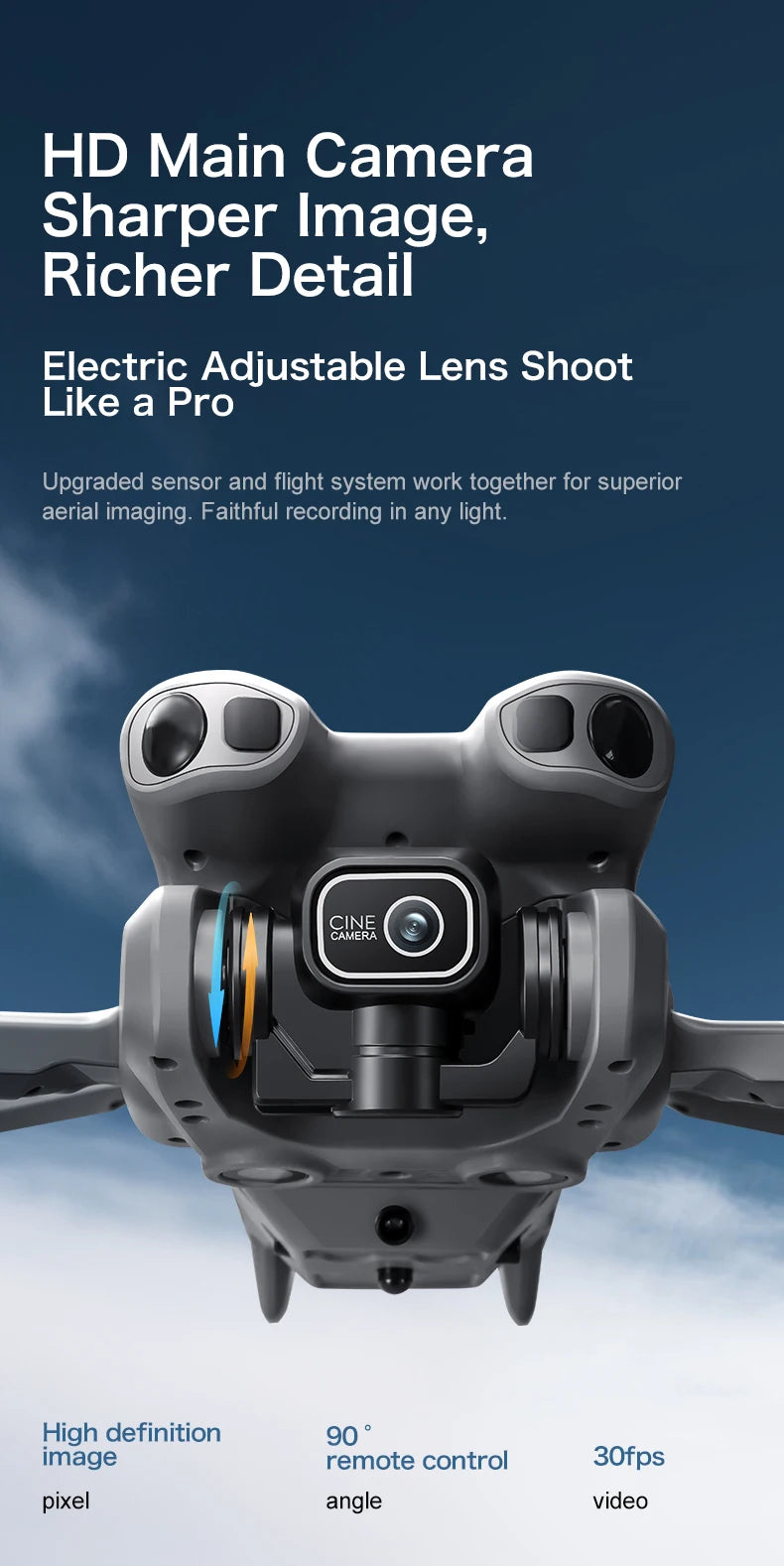 2026 NEW Original GT50 PRO RC Drone 8K HD Dual Cameras WiFi GPS 20mins Flight Aerial Photography Quadcopter Remote Control Toys