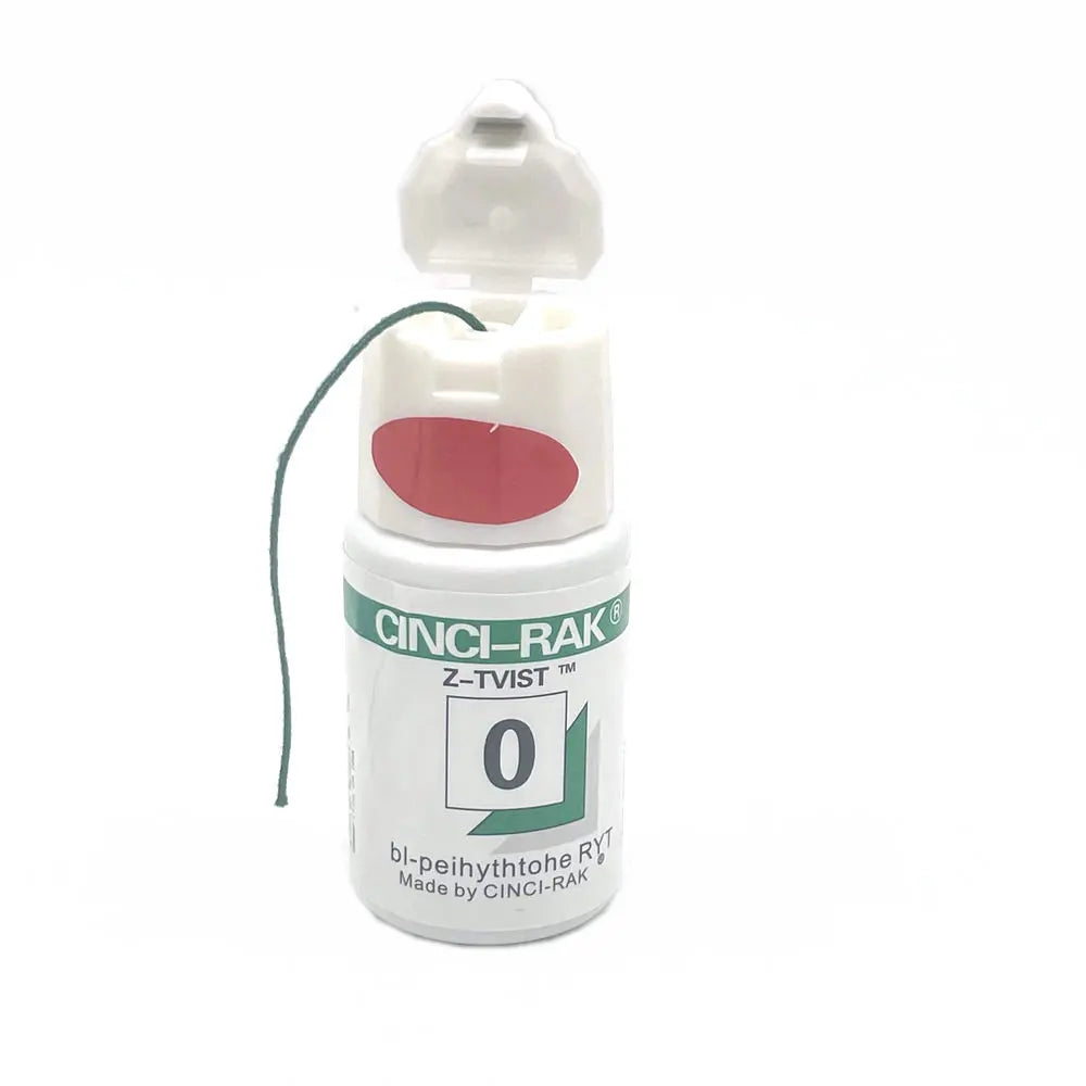 Dental Thread Disposable Gingival Retraction Cord Knitted Cotton Gum Line Dentist Material 1 Bottle Size 0 00 000