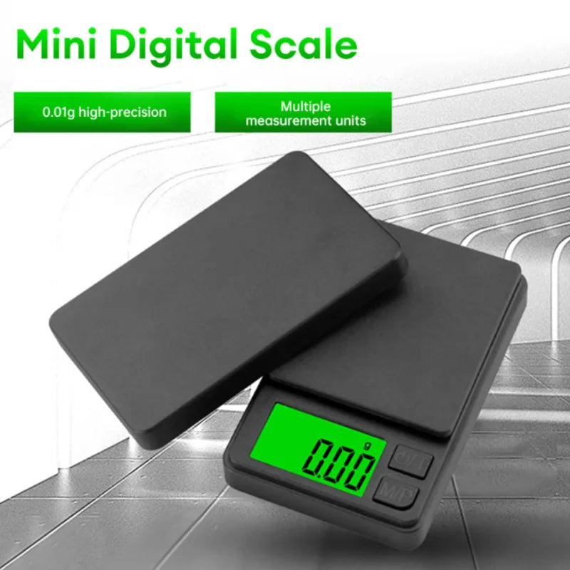 For Digital Weighing, Food and Jewelry, Kitchen Scale, High-precision Small Electronic Scale Precision Scale with Backlit LCD