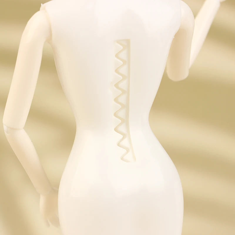 1/6 Doll Mannequin Coat Hanger Dollhouse Doll Skirt Support Wedding Mannequin Stand Humanoid Model Toy Doll Gown Display Form