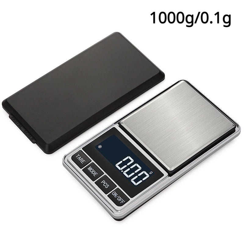 0.01g Precision Pocket Scale Digital Electronic Gold Jewelry Carat Diamond Balance Mini Mg Scales Portable Weighing