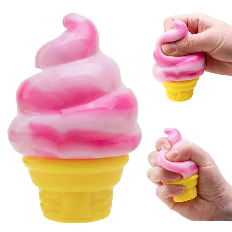 New Schylling Needoh Ice-Cream Sensory Toys Stress Relieving Blocks Pinching Relieving Puzzle Solving Venting Children Souvenir
