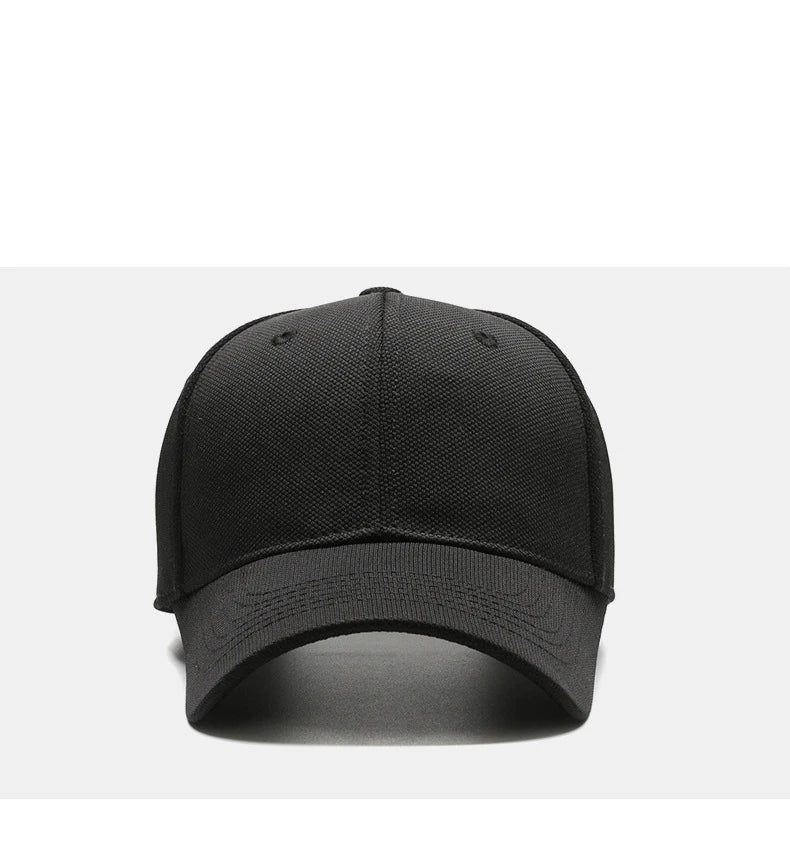 Pineapple Cloth Light Plate Simple Hat Men'S Casual Baseball Cap Fashion Visor Hat Minimalist Female Cap, Big Head Circumference