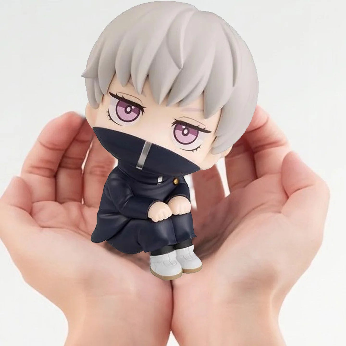 Jujutsu Kaisen Gojo Geto Suguru Jujutsu High Figure Doll Palm-Sized Itadori Yuji & Fushiguro Megumi PC Case Decoration Model