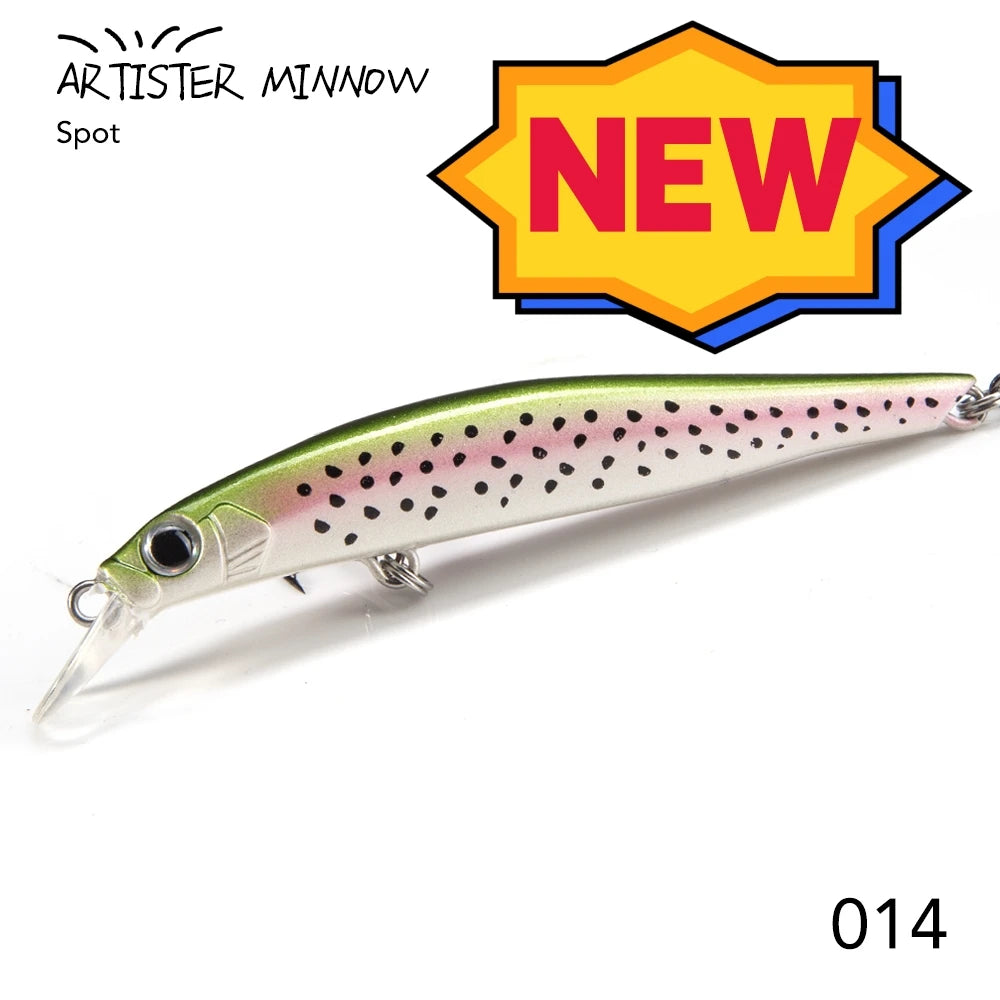 Hunthouse Trout Fishing Lure Sinking Jerkbait 70/80/105mm 7/8.5/18.5g Artist Minnow Sea Fishing Bait Twitch Hard Lure For Bass