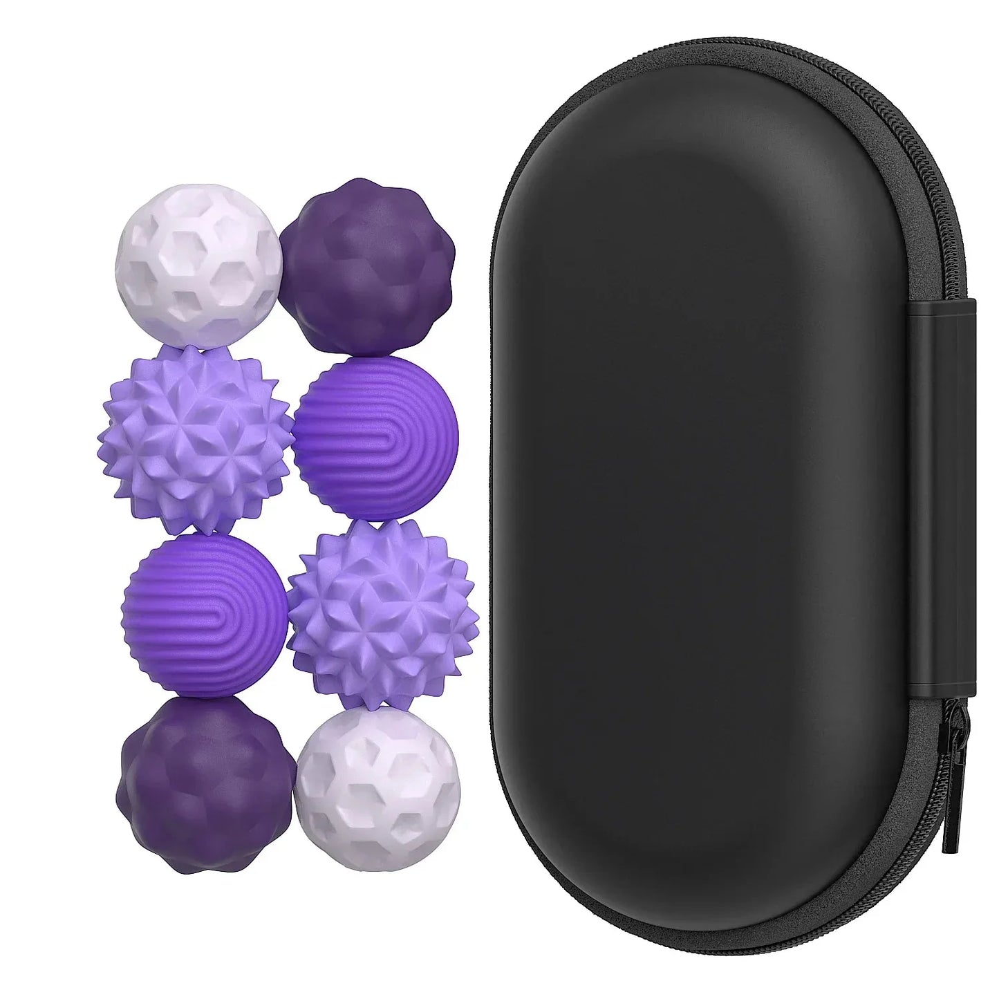 Silicone Magnetic Fidget Balls Fidget Toys Stress Balls for Adults Sensory Stone Travel Toys for Calming Autism and ADHD
