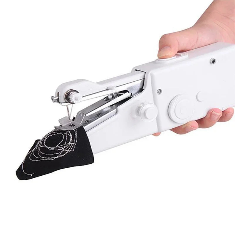 Portable Sewing Machine Manual Handheld Rope-free Electric Quick Build DIY Apparel Supplies Arts Crafts Home Garden Mini