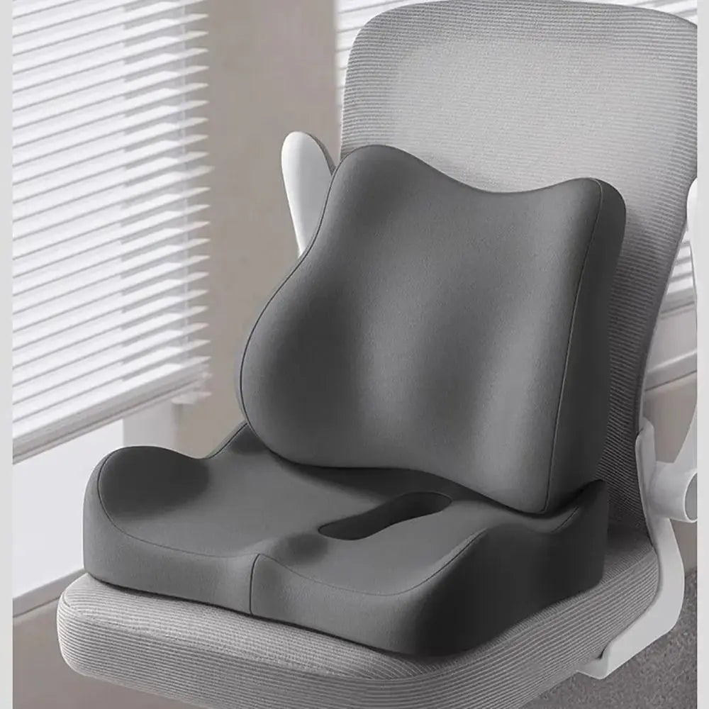 New Tailbone Sciatica Back Pain Relief Comfort Office Chair Car Seat Cushion Non-Slip Orthopedic Memory Foam Coccyx Cushion