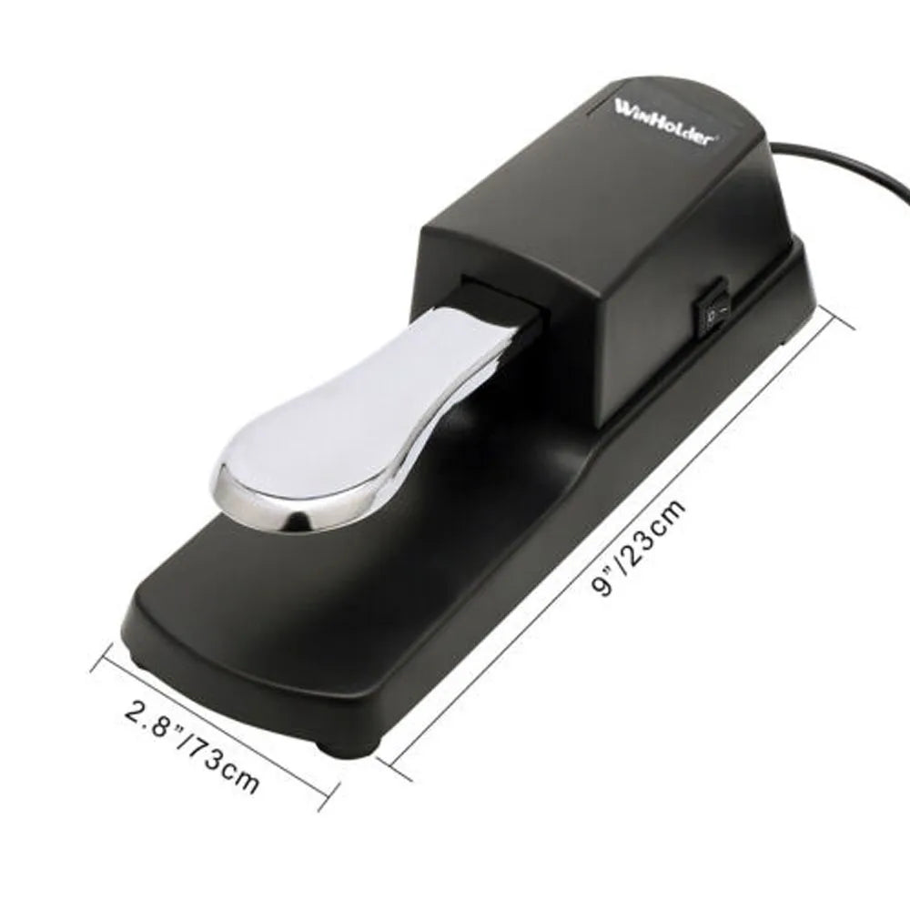Universal Piano Sustain Keyboard Foot Sustain Pedal Switch Damper For Midi Electronic Keyboard Yamaha Roland