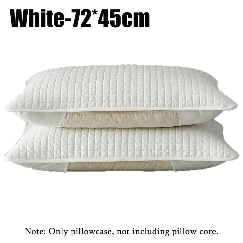 Clip Pillow Cover Head oil Isolation layer Pillow Case Protector Waterproof Anti Mite Pillow Core Protection (No Pillow) 72X45cm