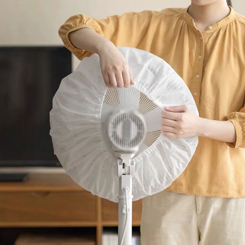 1/2Pcs Universal Fan Dust Cover Washable Household Electric Vertical Floor Fan Dustproof Covers Damp-Proof