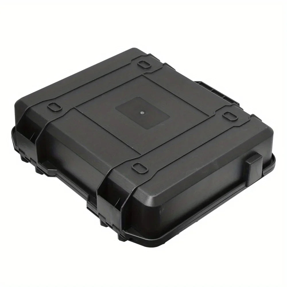1pc Waterproof Hard Carry Case Bag Tool Case With Pre-cut Sponge Storage Box Safety Protector Organizer Hardware Toolbox