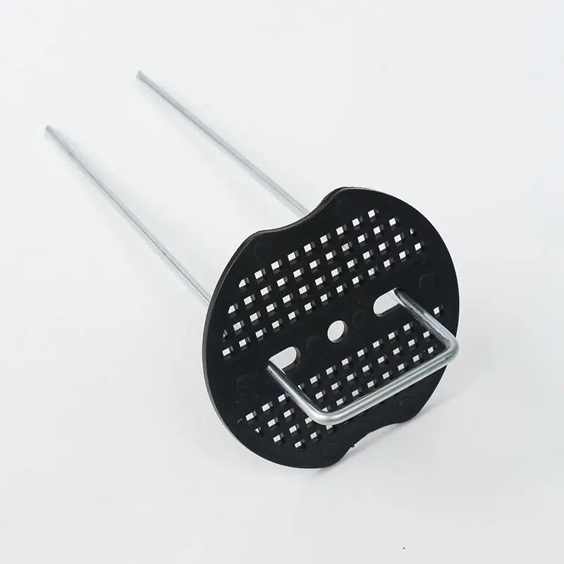 U-type Garden Staples Heavy-duty Fence Tubing Stakes Sod Pins Galvanized Landscape Spike for Holding Lawns Barrier Ground Nail