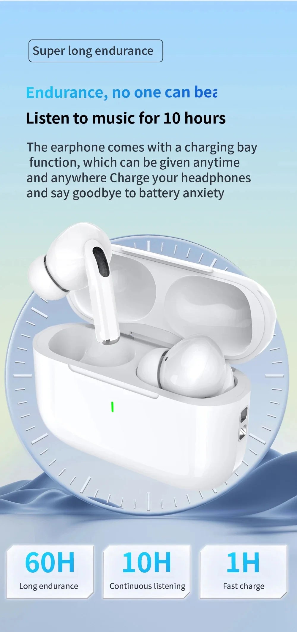 Air Pro ANC Wireless Earphone Bluetooth Headsets Pro 2 Active Noise Cancellation Wireless Charging TWS Earbuds Stereo With Box