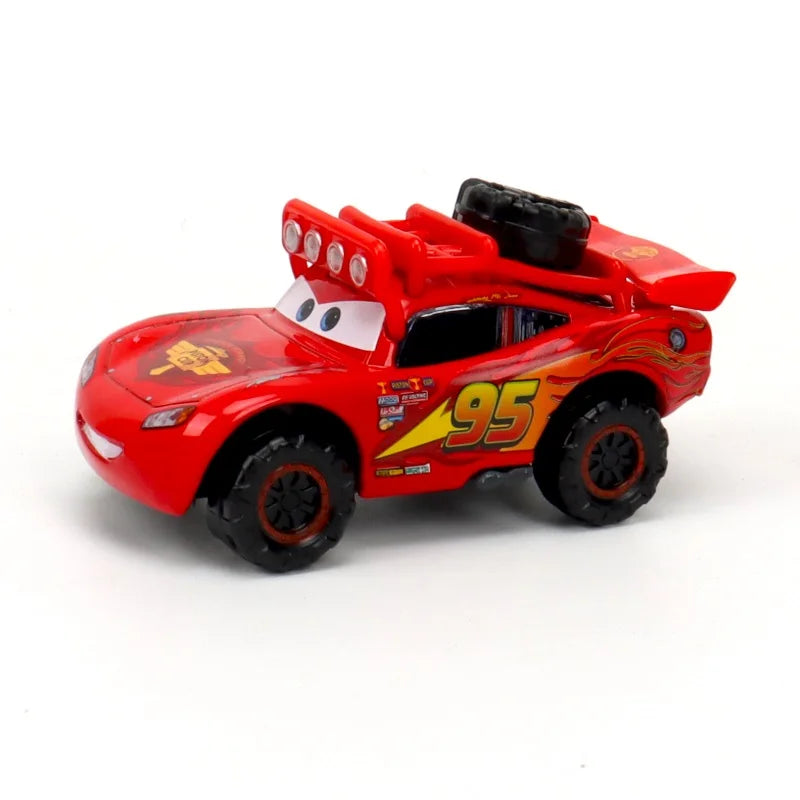 Disney Cars toy Christmas McQueen ROUTE 66 McQueen Champion McQueen Racing car 1:55 Diecast Alloy car Model Boy's Christmas gift