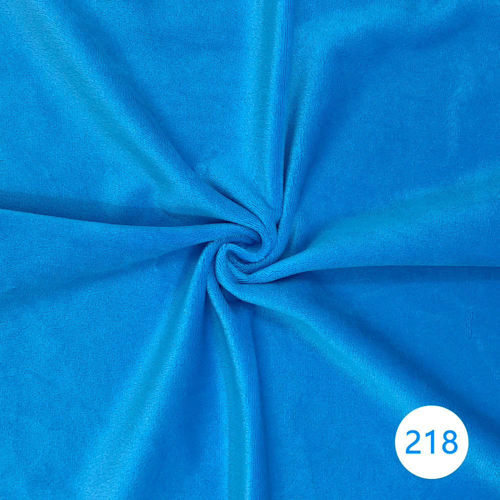 1.5mm Super Soft Short Plush Fabric Thick Crystal Super Soft Flannel Plush Toy Handmade Diy Fabric 45x50cm