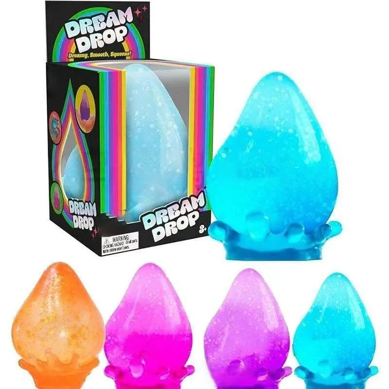 Needoh Sensory Jellyfish Gummy Bear Toy Soft Nice Cube Anti-Stress Stress Relief Pressure Souvenir Sensory Non-toxic Fidget Toy