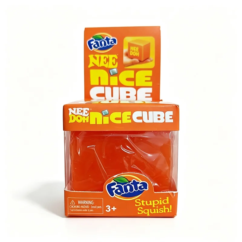 Needoh Nice Cube Dream Drop Jelly Cube Squish Toy Slow Rebound Desktop Ornament Non-toxic Antistress for Adults Kids Relax Gift