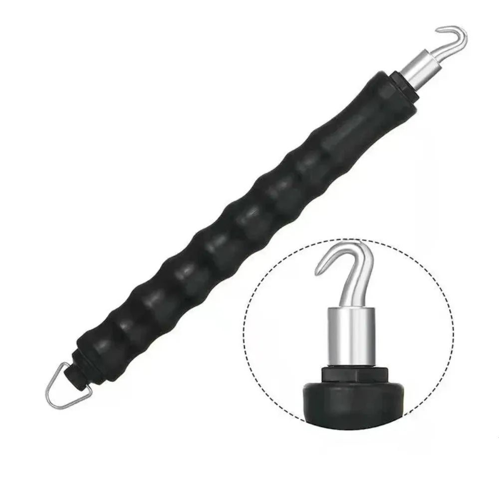 New Semi-Automatic Rebar Tying Machine Wire Knoting Pliers Straight Pull Bar Binding Hook Construction Site Winding Tool