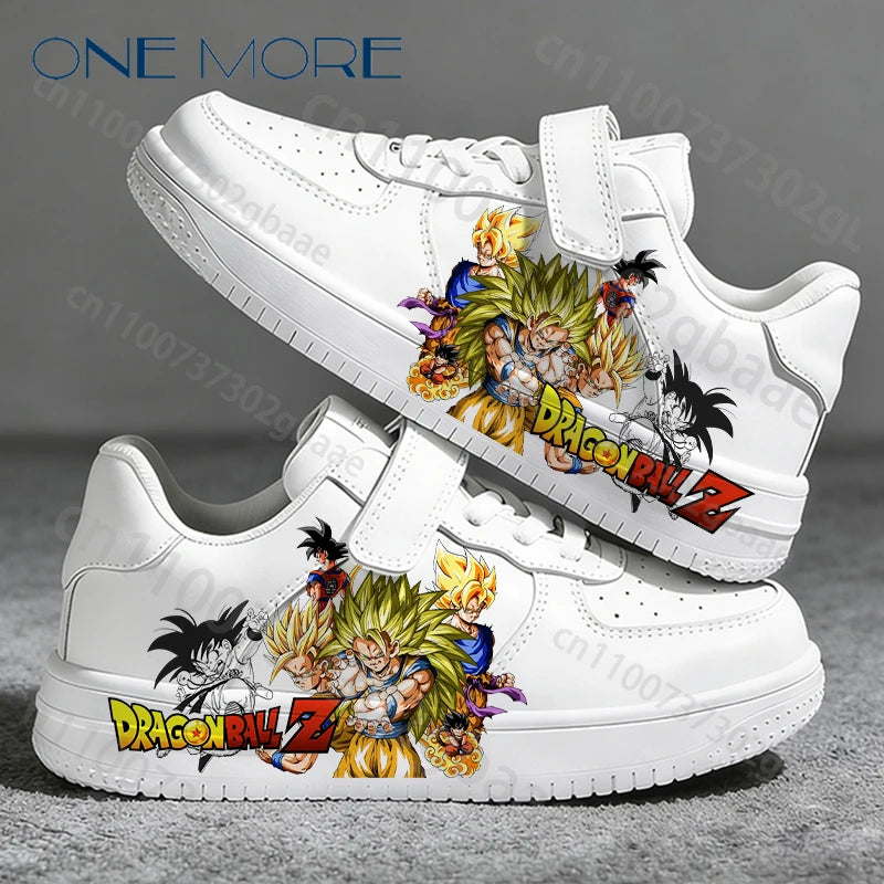Dragon Ball Children's Print Shoes Hot Selling Goku Fashion Waterproof Breathable Wholesale Boys Girls Sneakers Size 28-40