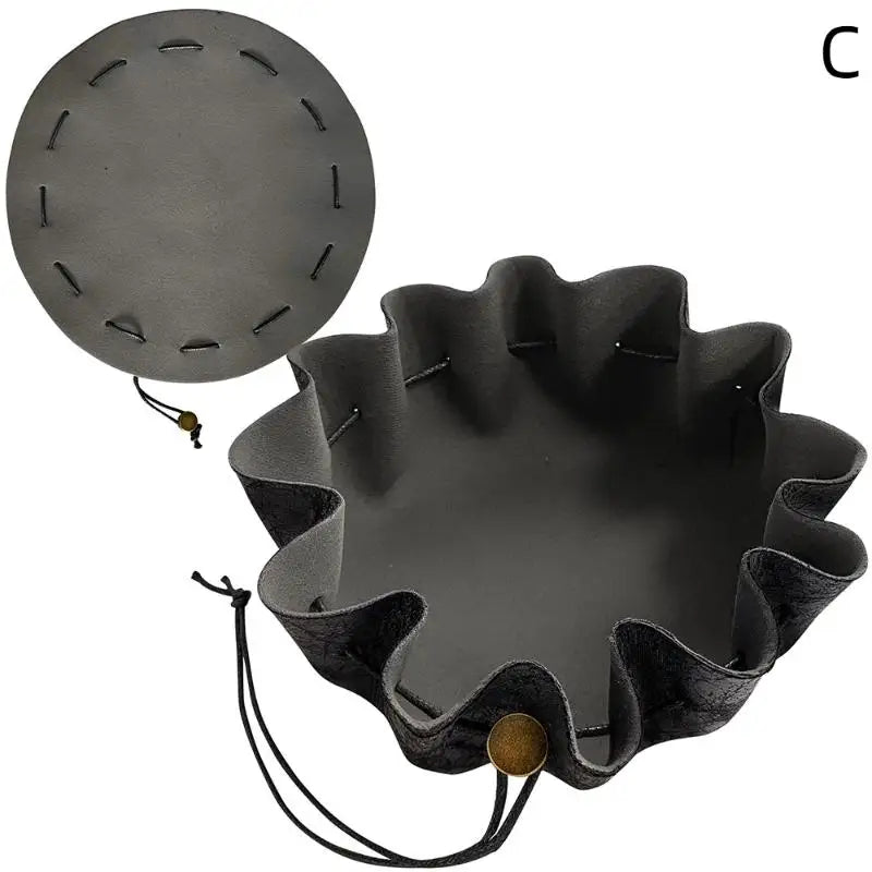 [THG] Drawstring Bag Dices Tray Dices Storage Case Drawstring Small Accessories Storage For Jewelry Coin Keys
