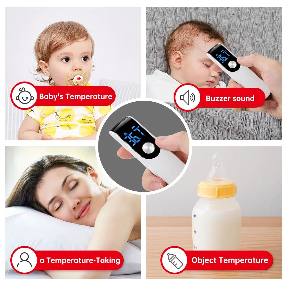 Digital Infrared Fever Thermometer Medical Household Digital Infant Adult Non-contact Laser Body Temperature Ear Thermometer