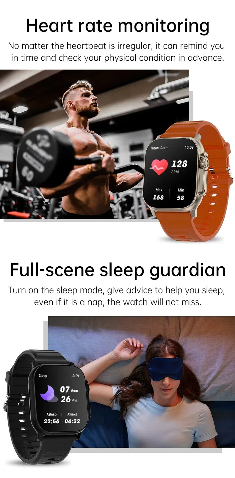 Original T800 Ultra2 Smart Watches 2.19 Inch Smart Watch Bluetooth Call IWO Series 8 Sports Smartwatch Women Men For IOS Android