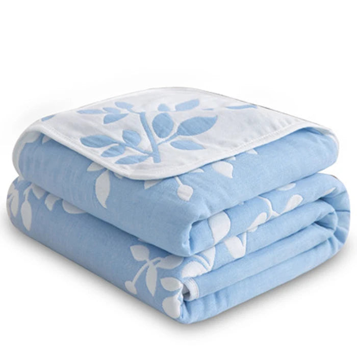 Chiffon towel, 6-layer cotton duvet, adult and children, double bed, air conditioner, fine duvet, extra large bedding