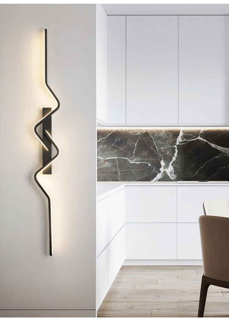 Modern Wall Light Long Decorative Lights Nordic Living Room lights For Wall Corridor Ceiling Light Home Decor Lighting Fixtures
