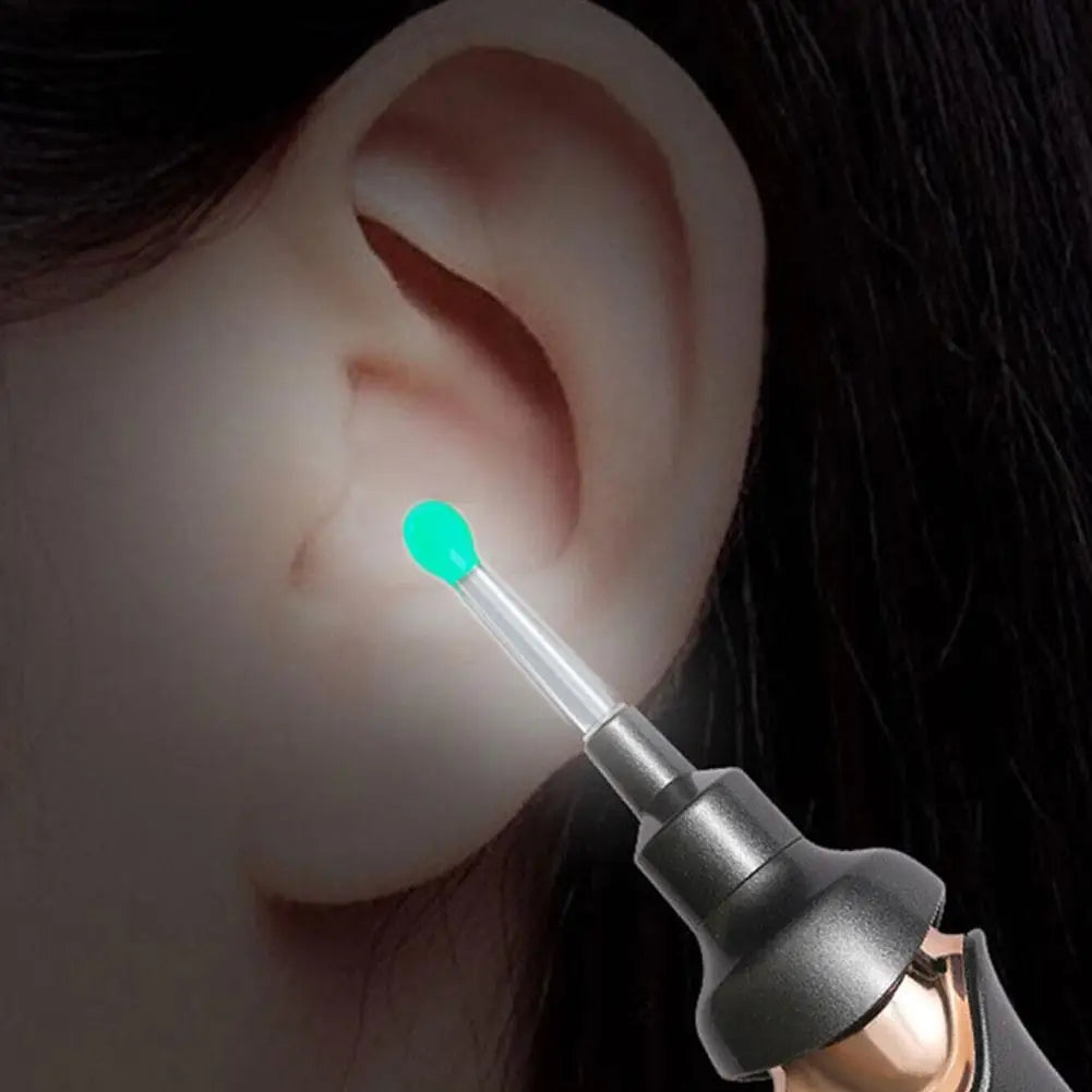 Intelligent Earwax Pickup Head Replacement Ear Spoons Earwax Removal Cleaning Wax Camera Spoon Replacement Practical Accessory