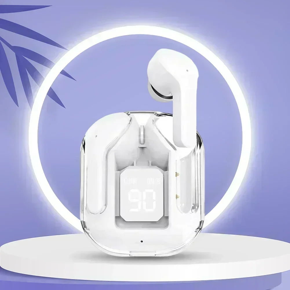 T2 Wireless Mini Earbuds LED Power Digital Display TWS Wireless Headset Stereo Bluetooth Headphones 5.3