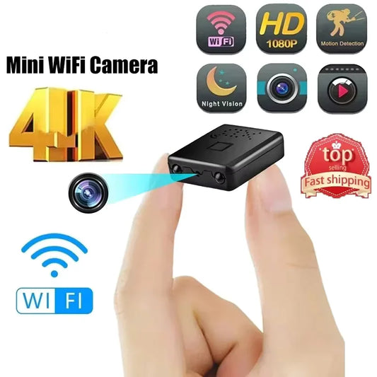 XD Mini Camera Full HD 4K WiFi Night Vision Remote Security Monitoring Waterproof Home Protection Video Recorder
