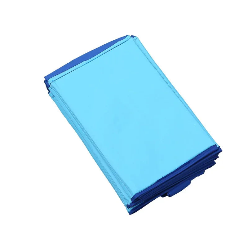 Portable Foldable Outdoor Pet Cleaning Pool - Hard Plastic Swimming & Bathing Tub - Ideal for Pet Baths & Kiddie Fun