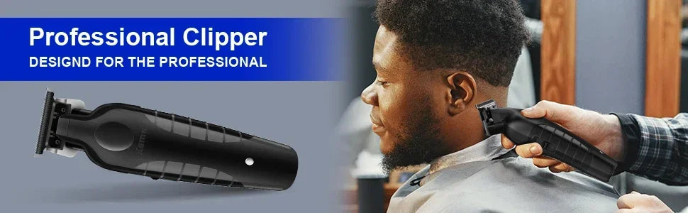 Kemei Hair Clipper Km-1071 Km-2299 Km-2024 UBS Rechargeable Cordless Beard Trimmer Powerful Electric Hair Clippers for Men