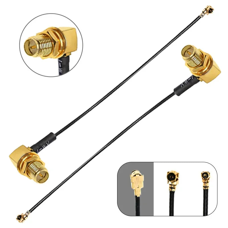 2/4/8Pcs RP SMA Pigtail Cable 1.13 Cable SMA Female Connector To UFL/U.FL Cable for WiFi Antenna Extension