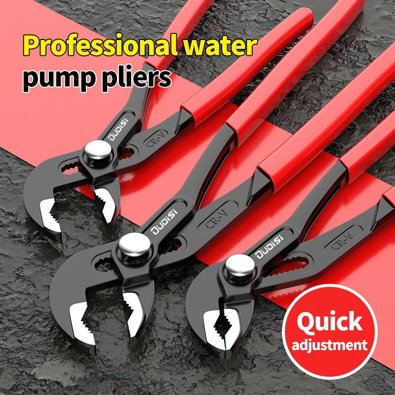 1pc multifunctional water pump tongs, universal wrenches with large openings that can be quickly adjusted, water heating wrenche