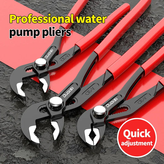 1pc multifunctional water pump tongs, universal wrenches with large openings that can be quickly adjusted, water heating wrenche