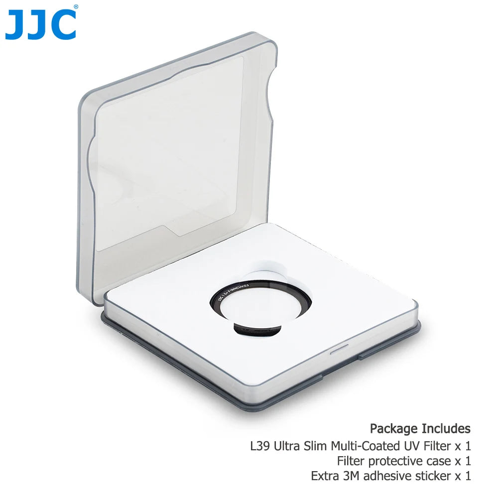 JJC Ultra Slim Multi-Coated UV Filter For Ricoh GR IV HDF GRIV GR4 Monochrome GR IIIx HDF GR III HDF GR II GR3x GR3 GR2 Camera