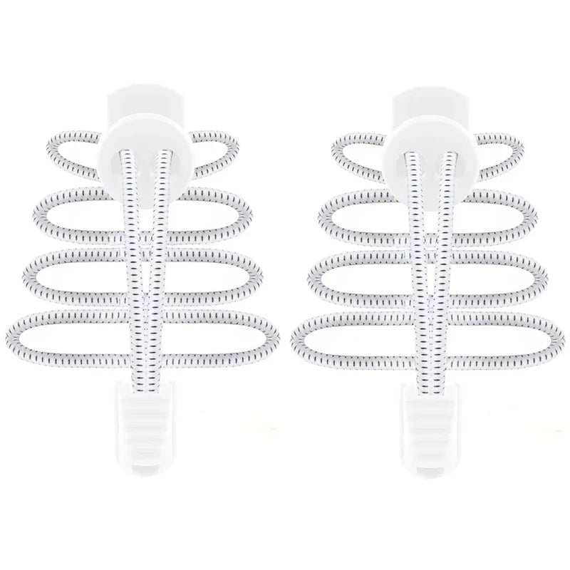 1Pair/3Pair Round Elastic Shoelace No-Tie Shoelaces for Sneakers and Casual Shoes Quick-On Quick-Off Laces