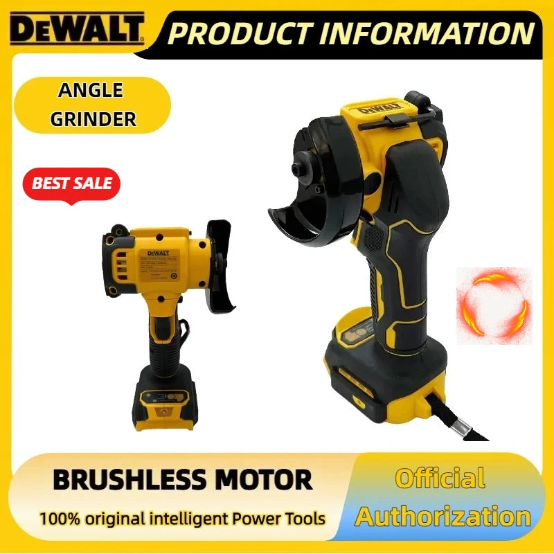 DEWALT Cordless Angle Grinder 3 Inch Mini Polishing Grinding Machine Electric Cutting Tool For 18V 20V Li-ion Battery