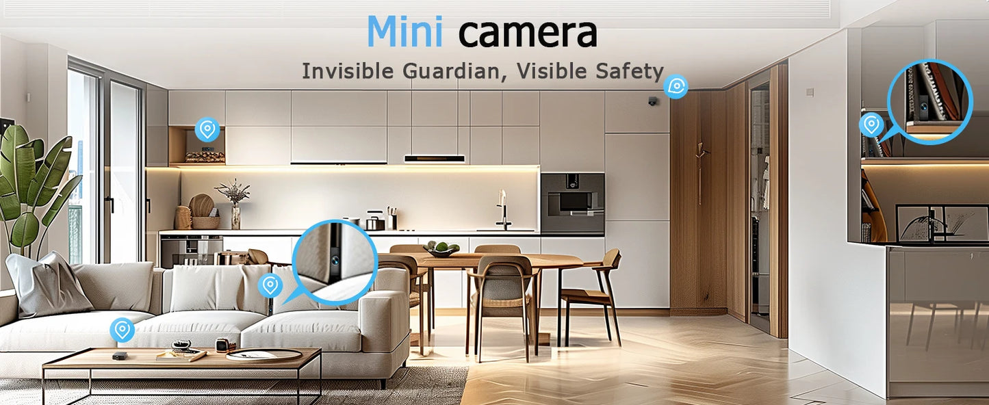 Tuya Mini wifi Pcb Camera Wide angle 2.1mm 3MP Indoor Onvif Built-in Audio TF Card Slot IPC  Smart Security TUYA APP Cam