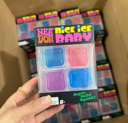 Needoh ice cubes, jellyfish, popsicles, sensory toys in various shapes, adult anxiety relief and relaxation birthday gift toys