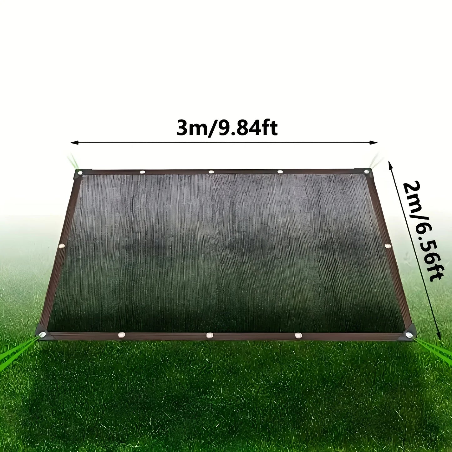Large Black Garden Sunshade  Breathable UV Block Mesh, Sun & Heat Resistant for Greenhouse & Vegetable Garden Shade Cover, Heatr