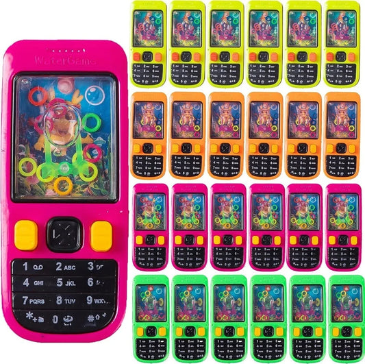 6-24Pack Handheld Water Ring Games for Kids Party Favors Goodie Bags Stuffers Return Gifts Birthday Classroom Prize Box Rewards