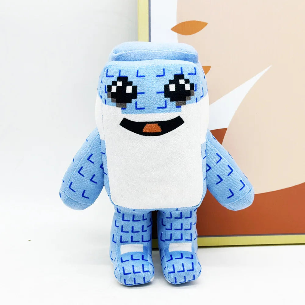 NEW Steal A Brainrot Esok Sekolah Plush Sammy Jandel Strawberry Elephant Plushie Cute No. 9 House Stuffed Doll Toy Fans Gift